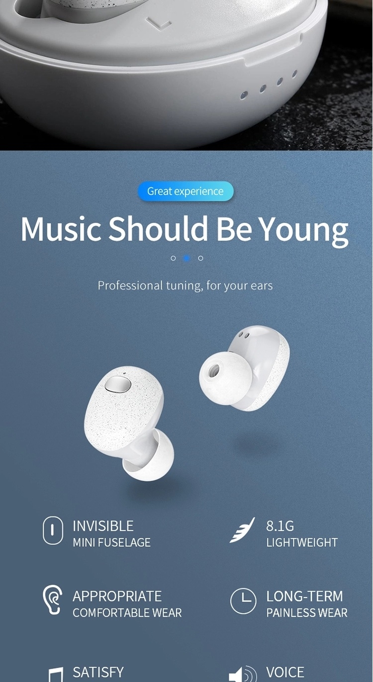 Deep Bass Bluetooth Sport True Wireless Gym Earbuds (for iPhone)