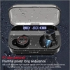 Wireless Earphone Bluetooth 5.0 Earphones Power Display Touch Control Sport Stereo Cordless Earbuds (with 4000mAh Charging Box)