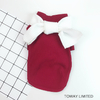 Cute Bowtie Shirt Pet Clothes Dog Fashion Apparel